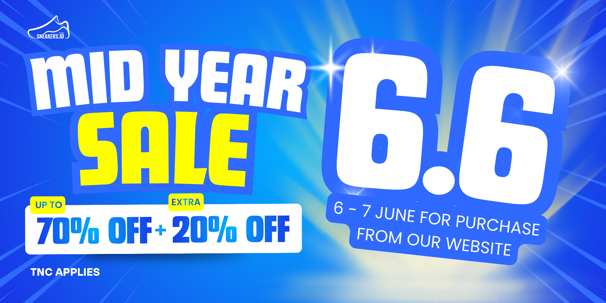 6.6 MID YEAR SALE
