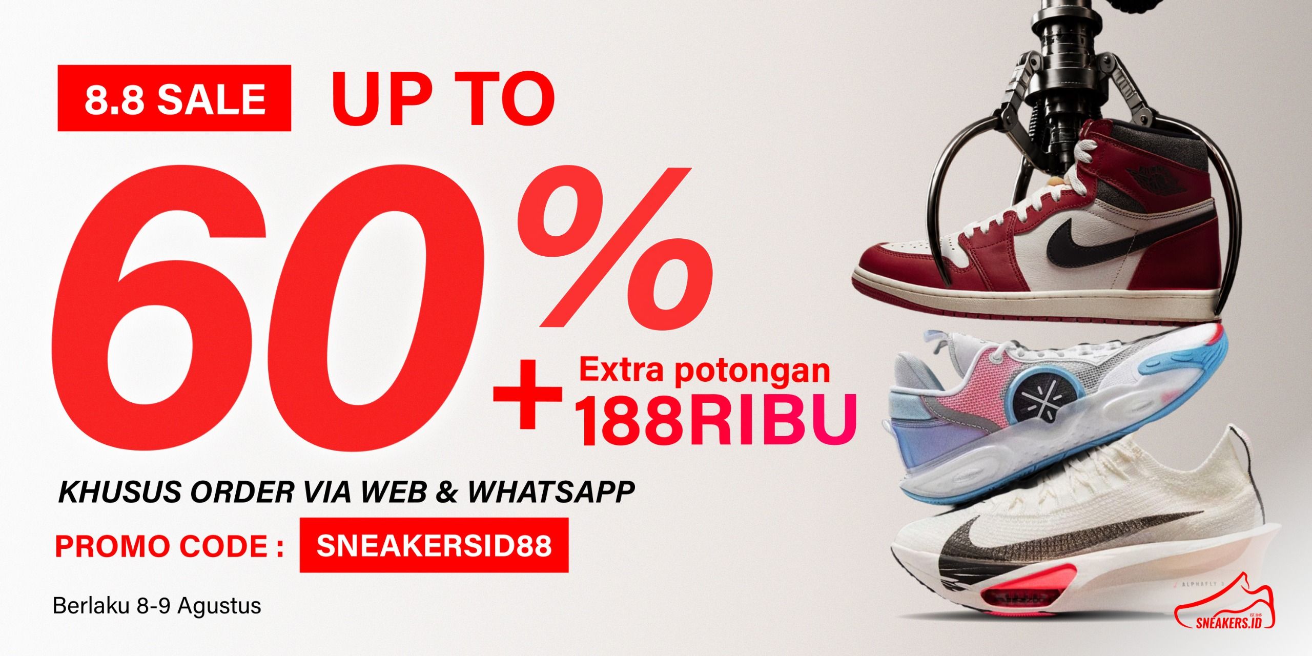 8.8 SALE