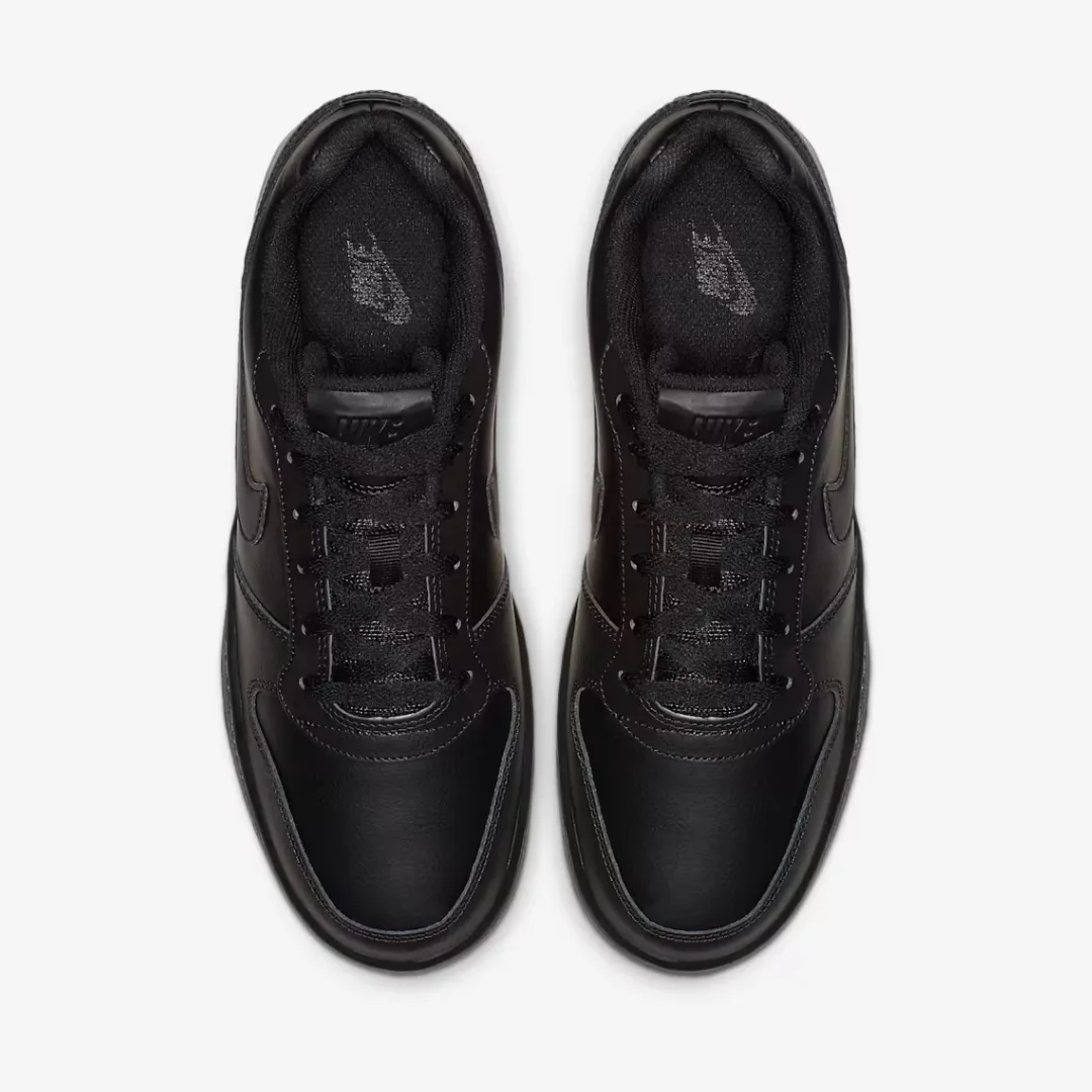 NIKE EBERNON LOW TRIPLE BLACK