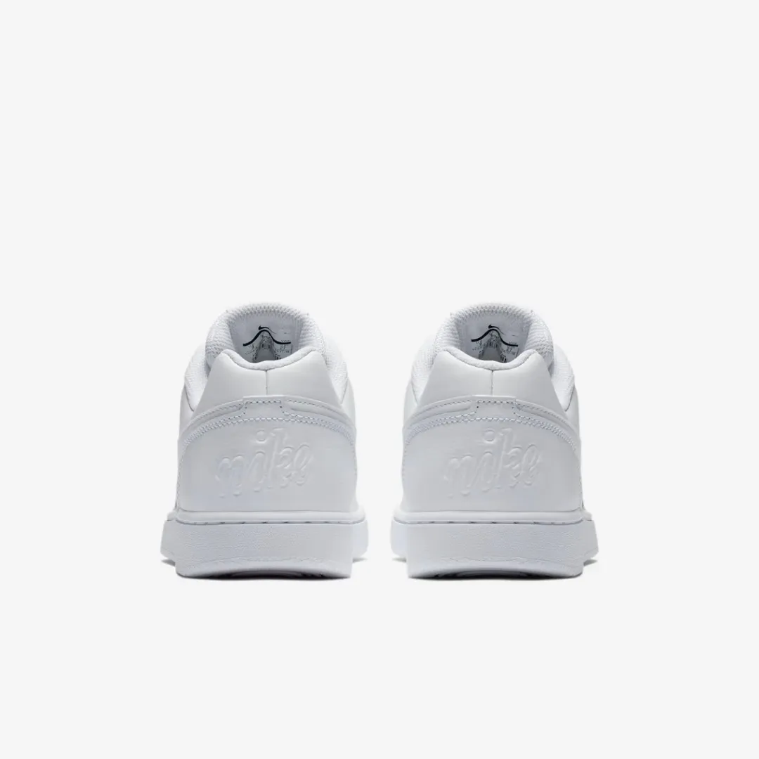 NIKE EBERNON LOW TRIPLE WHITE