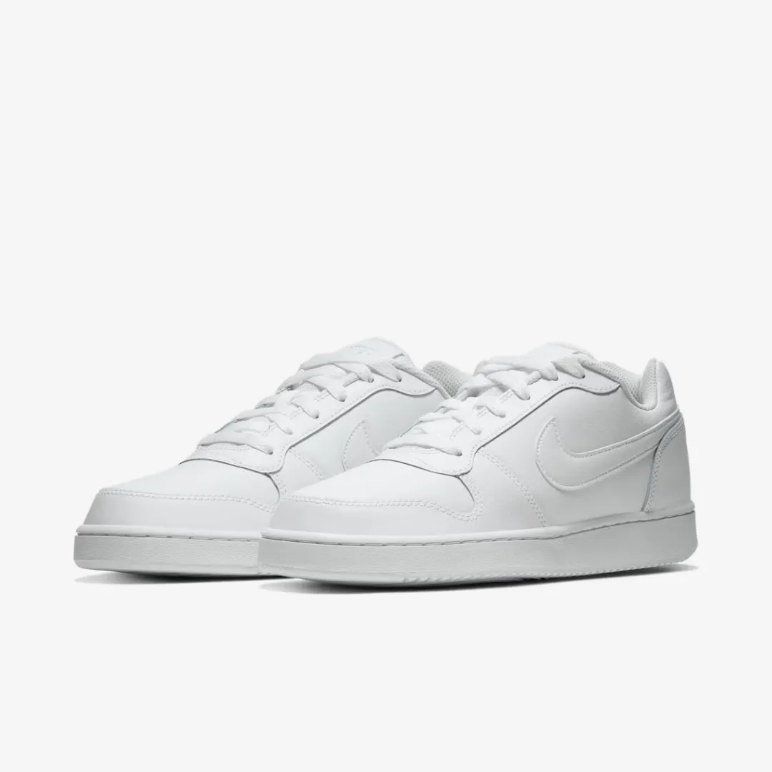 NIKE WOMEN'S EBERNON LOW TRIPLE WHITE