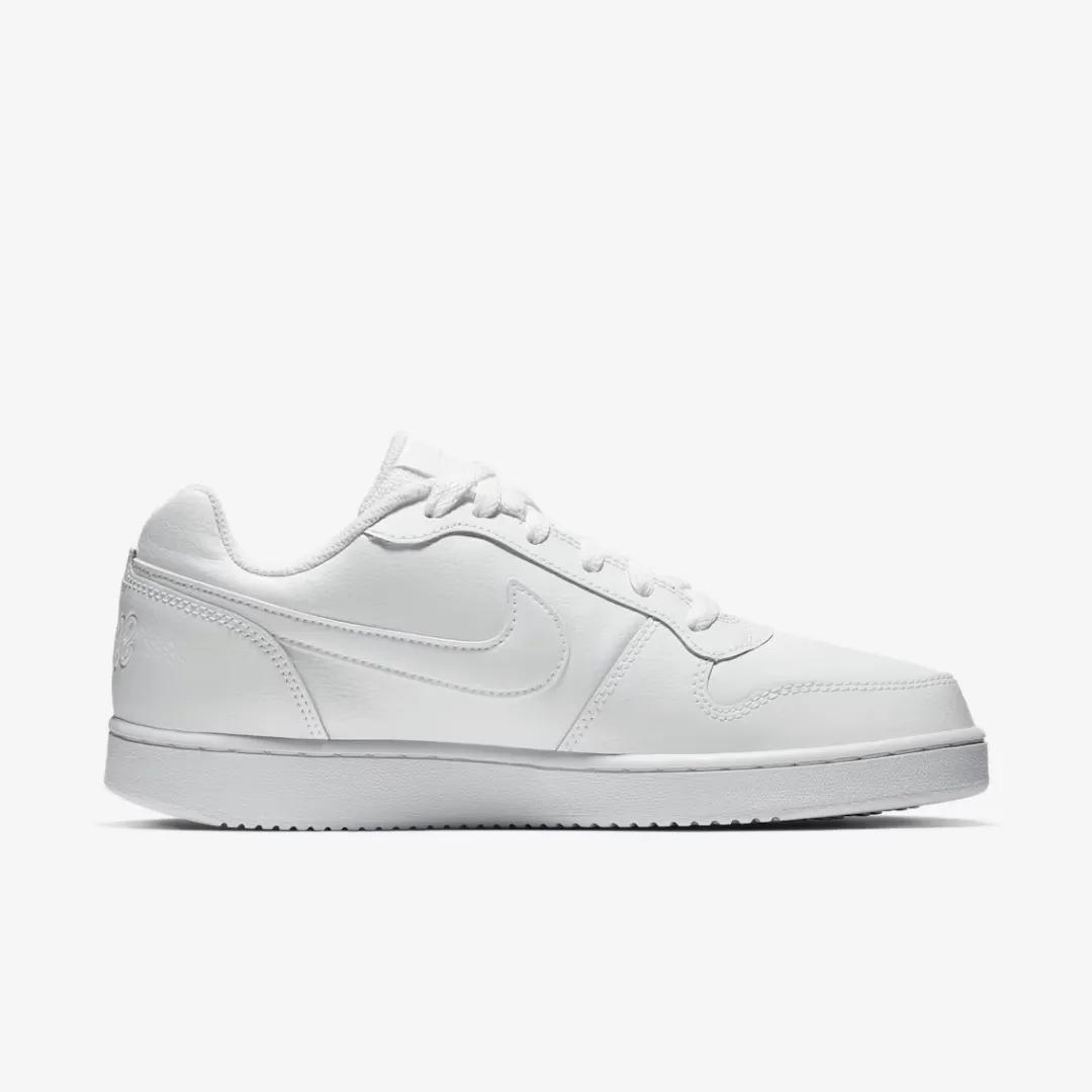 NIKE WOMEN'S EBERNON LOW TRIPLE WHITE