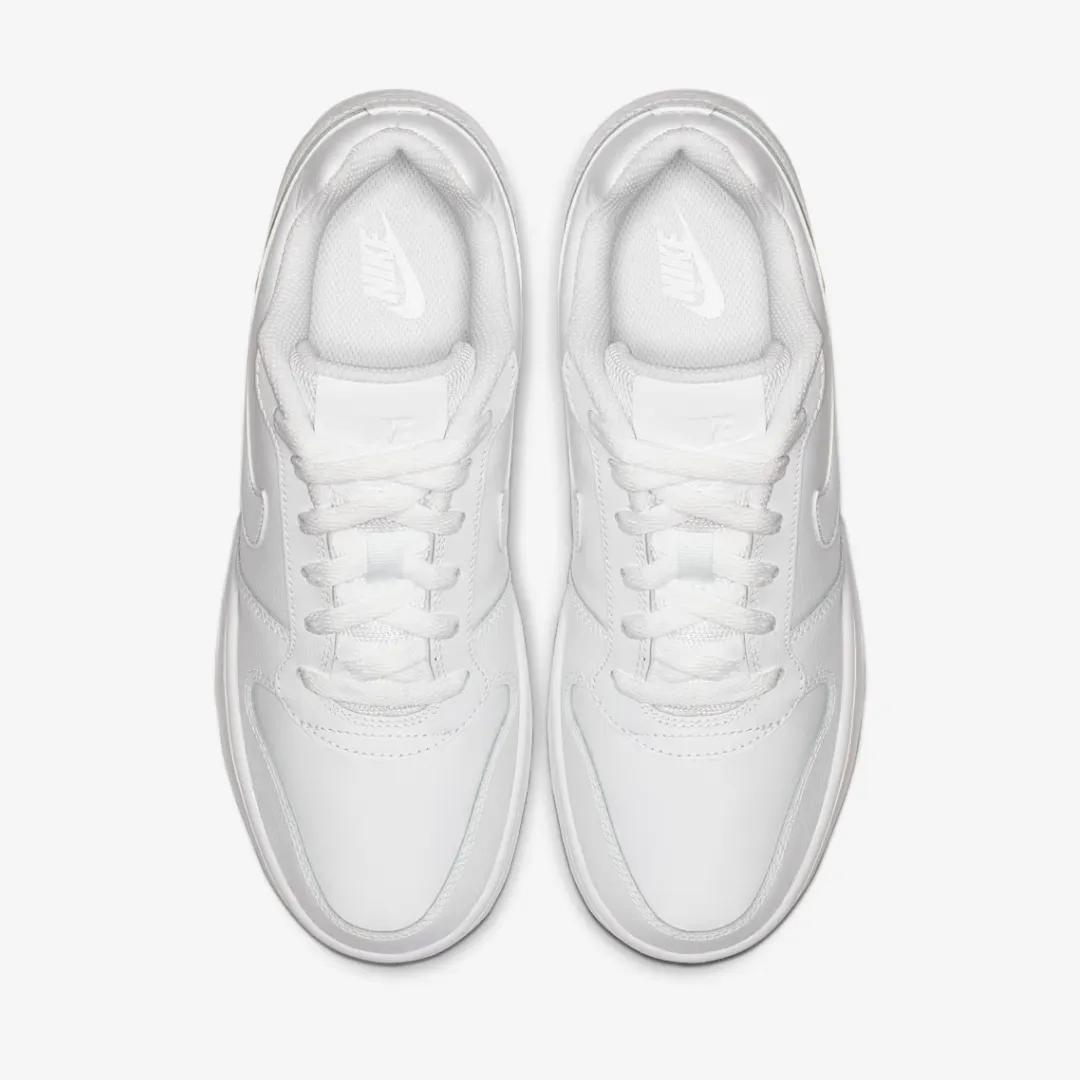 NIKE WOMEN'S EBERNON LOW TRIPLE WHITE