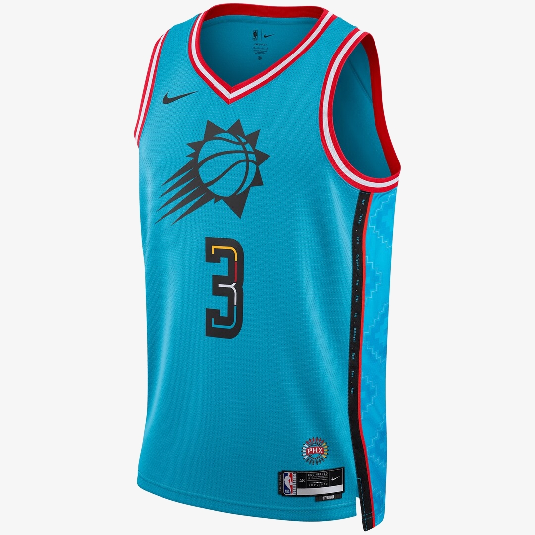 NIKE PHOENIX SUNS CITY EDITION 2022-23 SWINGMAN JERSEY - CHRIS PAUL