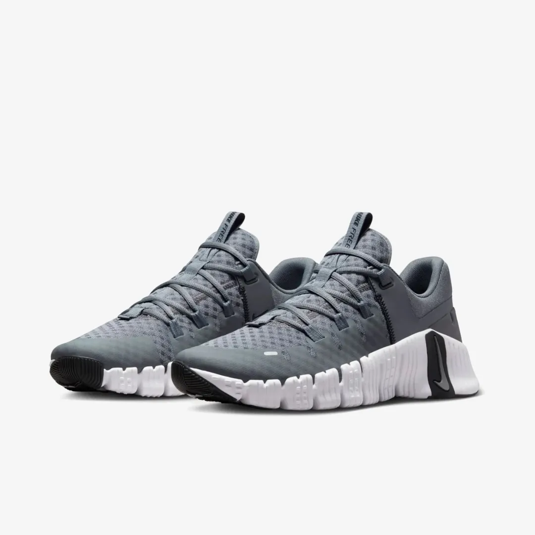NIKE FREE METCON 5 SMOKE GREY WHITE