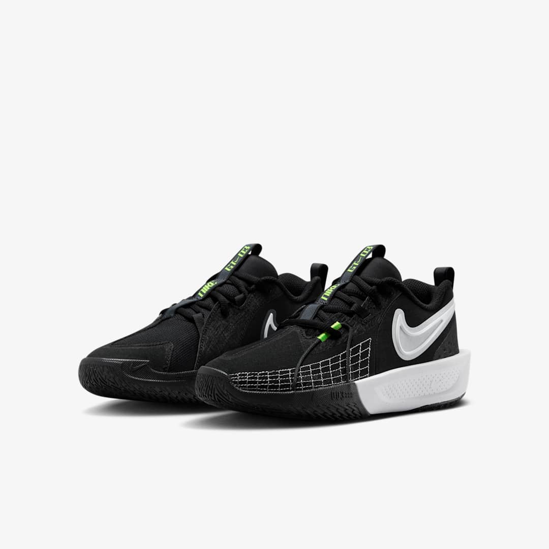 NIKE GT CUT 3 GS BLACK WHITE