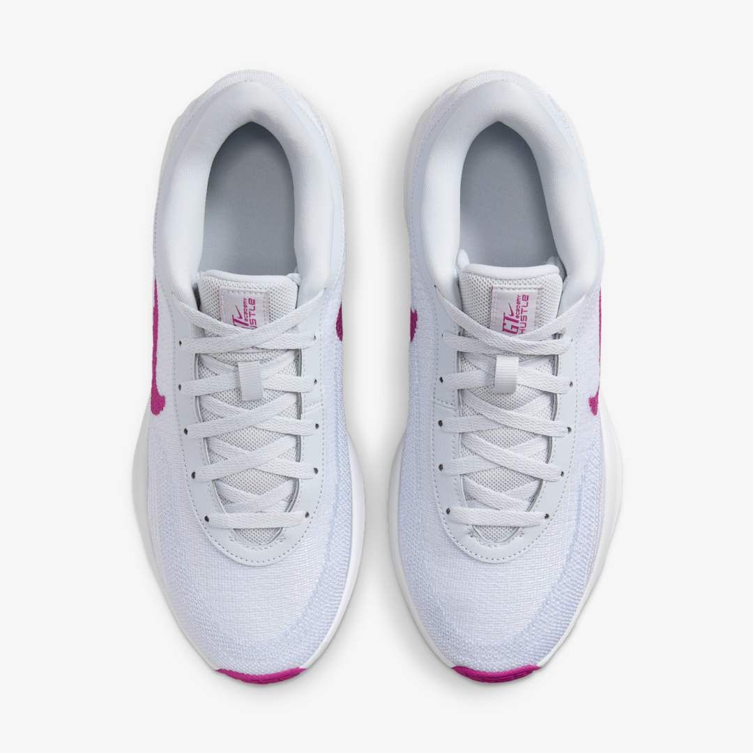 NIKE GT HUSTLE ACADEMY WHITE HOT FUCHSIA