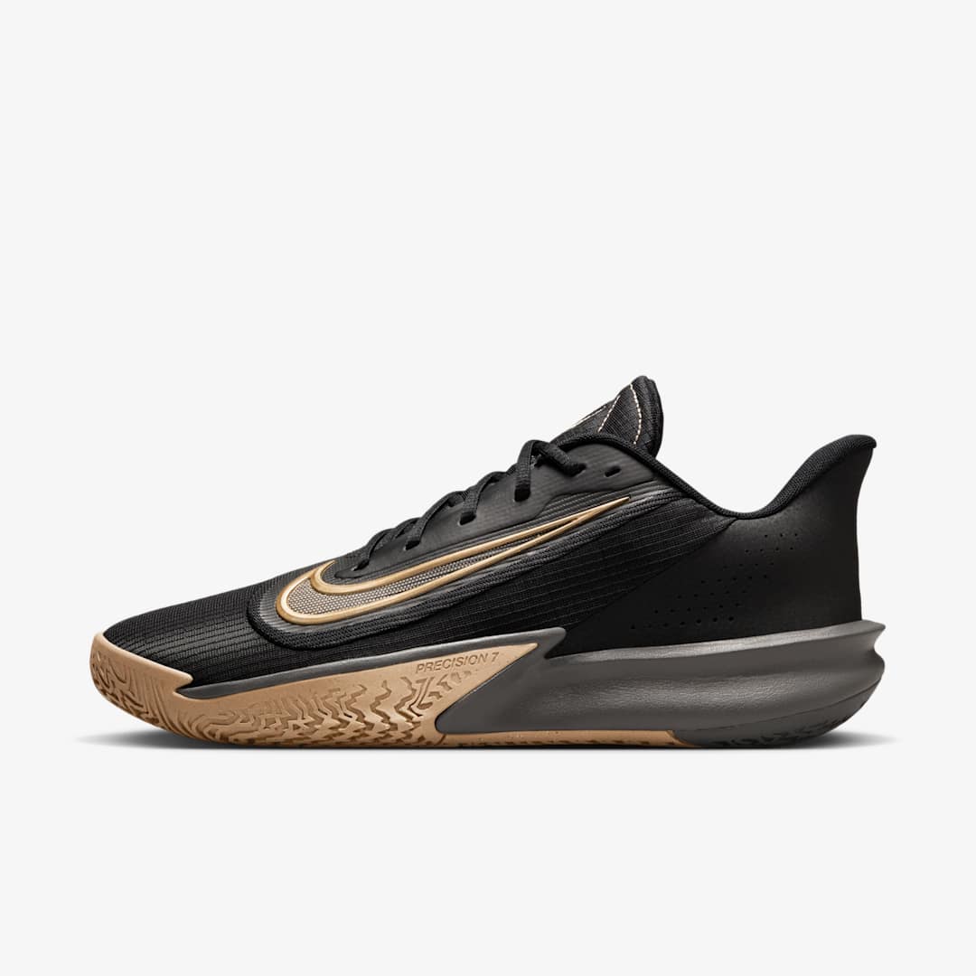NIKE PRECISION 7 BLACK METALLIC GOLD