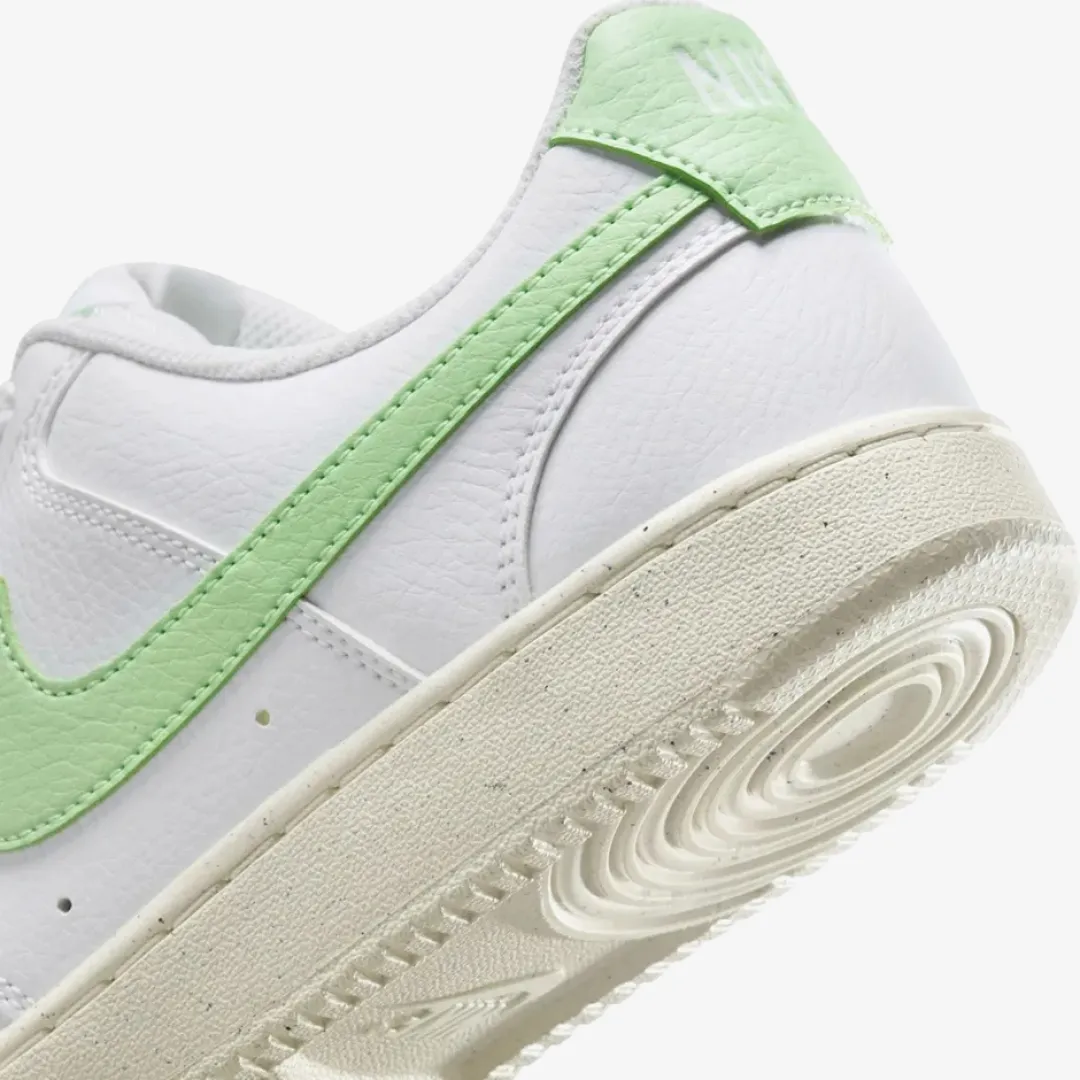 NIKE COURT VISION LOW NEXT NATURE WHITE VAPOR GREEN