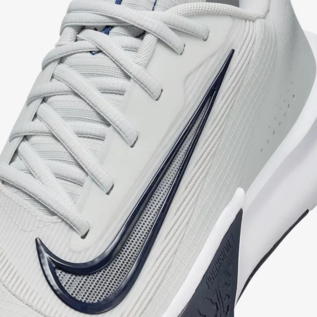 NIKE PRECISION 7 PHOTON DUST WHITE MIDNIGHT NAVY