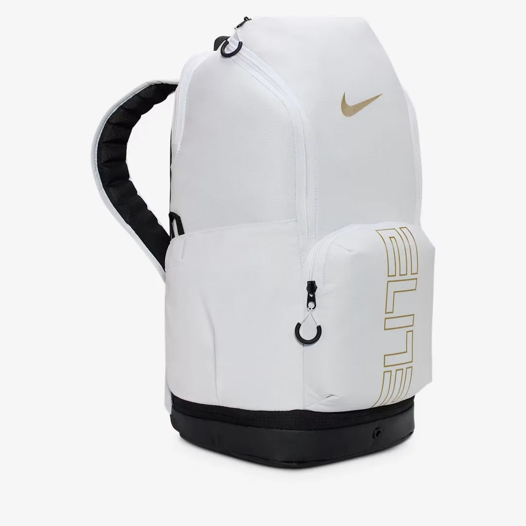 NIKE VARSITY ELITE BACKPACK WHITE