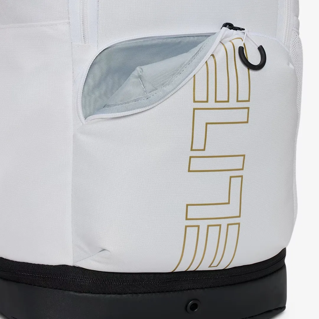 NIKE VARSITY ELITE BACKPACK WHITE