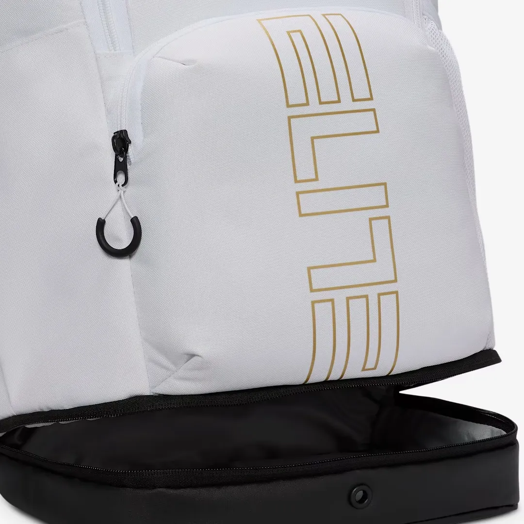 NIKE VARSITY ELITE BACKPACK WHITE