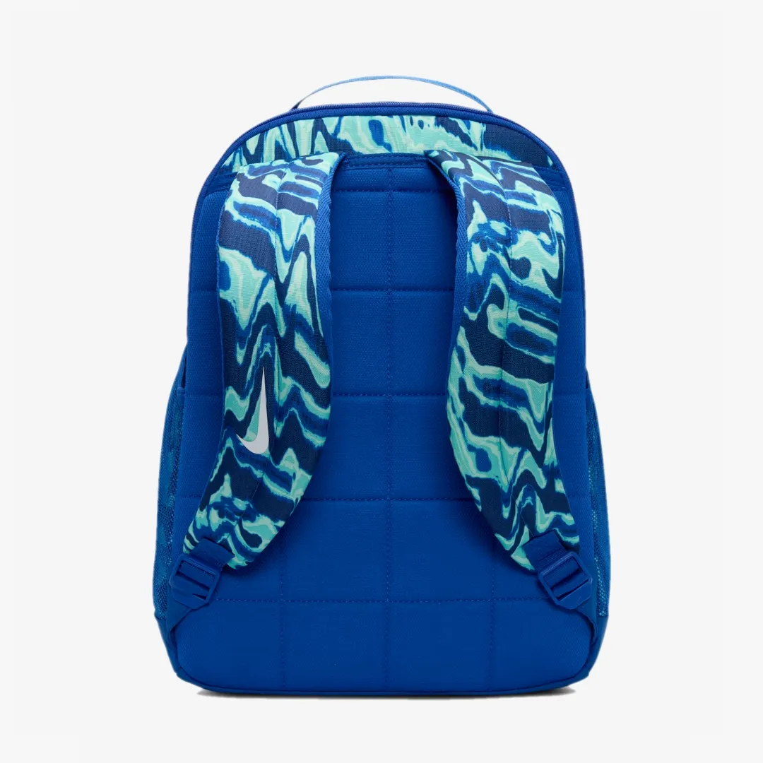 NIKE BRASILIA KIDS BACKPACK 18L GAME ROYAL BLEACHED TURQUOISE