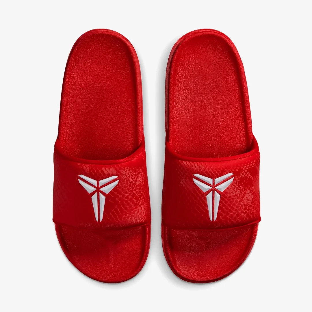 NIKE KOBE OFFCOURT SLIDES UNIVERSITY RED