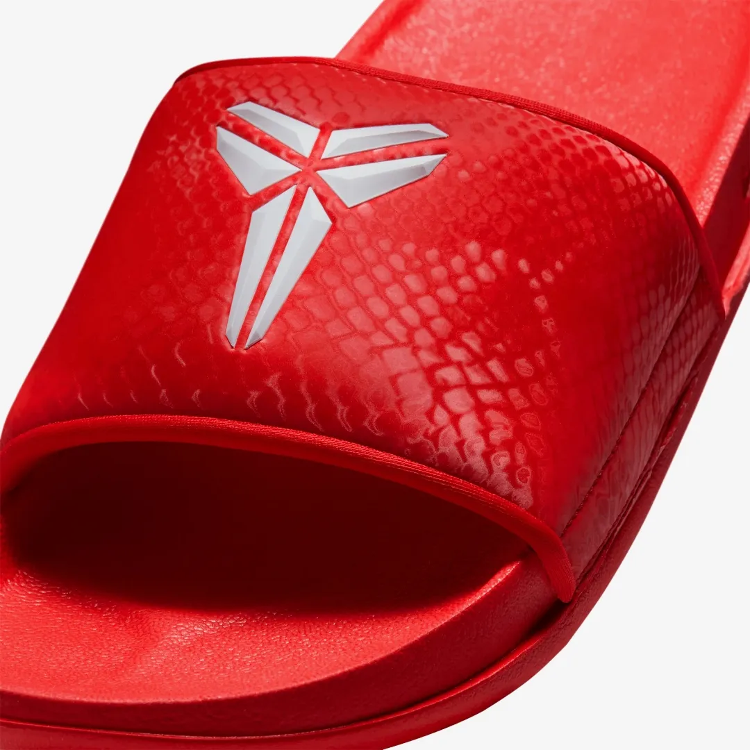 NIKE KOBE OFFCOURT SLIDES UNIVERSITY RED