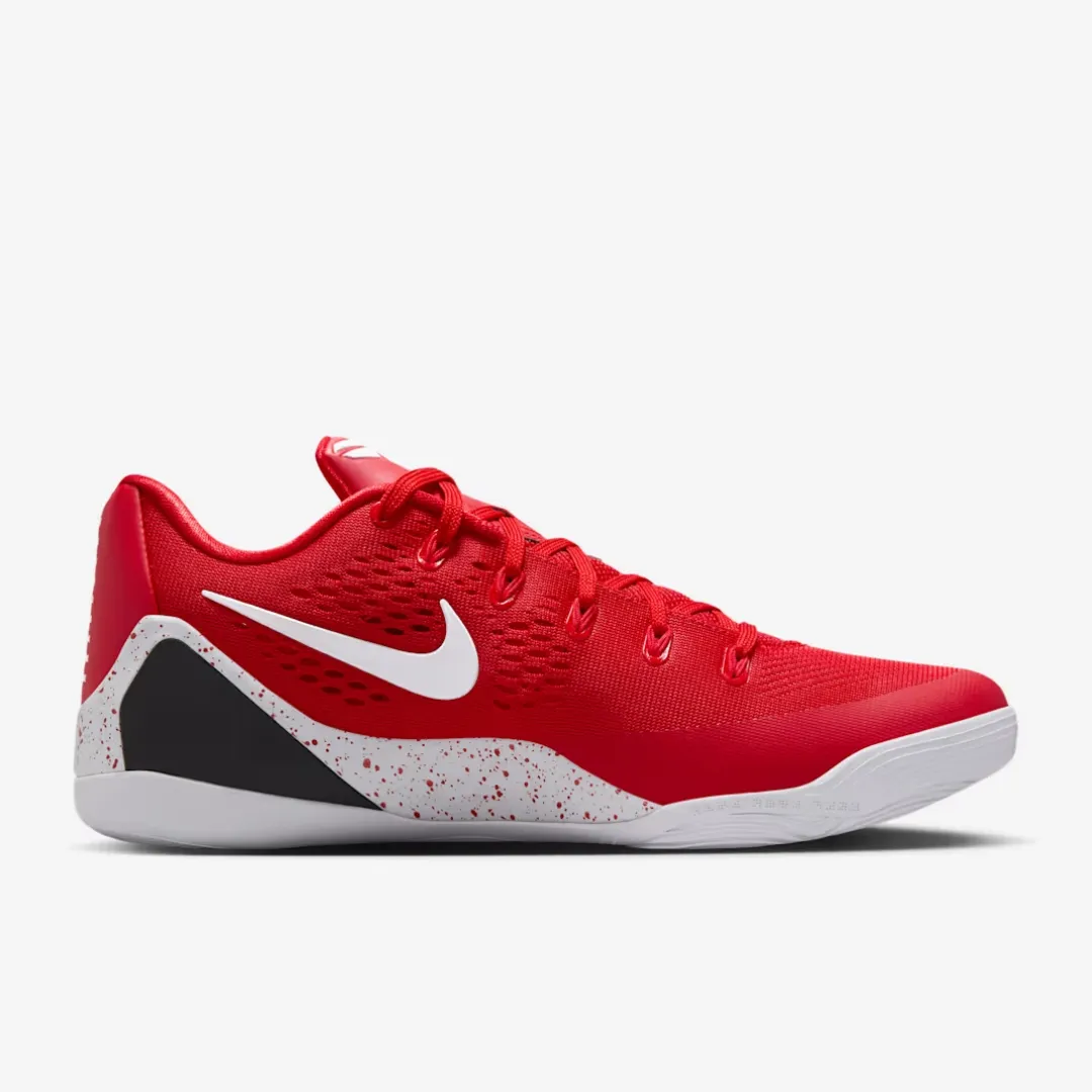 NIKE KOBE 9 LOW EM PROTRO UNIVERSITY RED