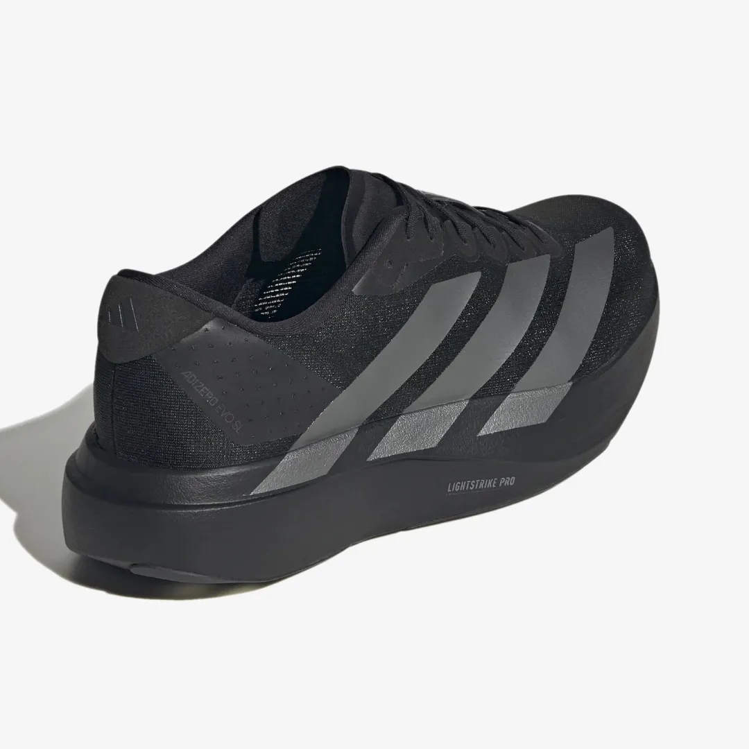 ADIDAS ADIZERO EVO SL CORE BLACK IRON METALLIC