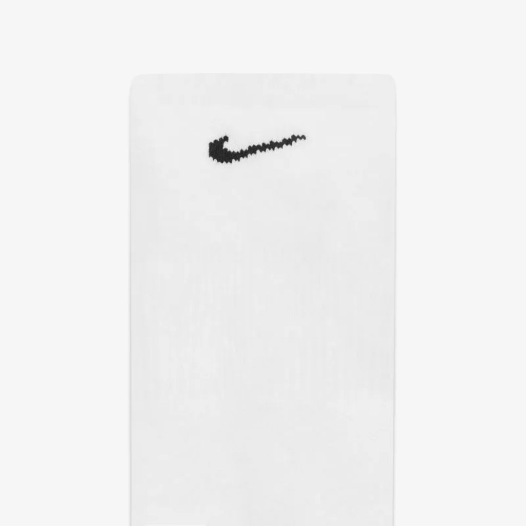 NIKE EVERYDAY PLUS CUSHION TRAINING NO-SHOW SOCKS WHITE (3 PAIRS)