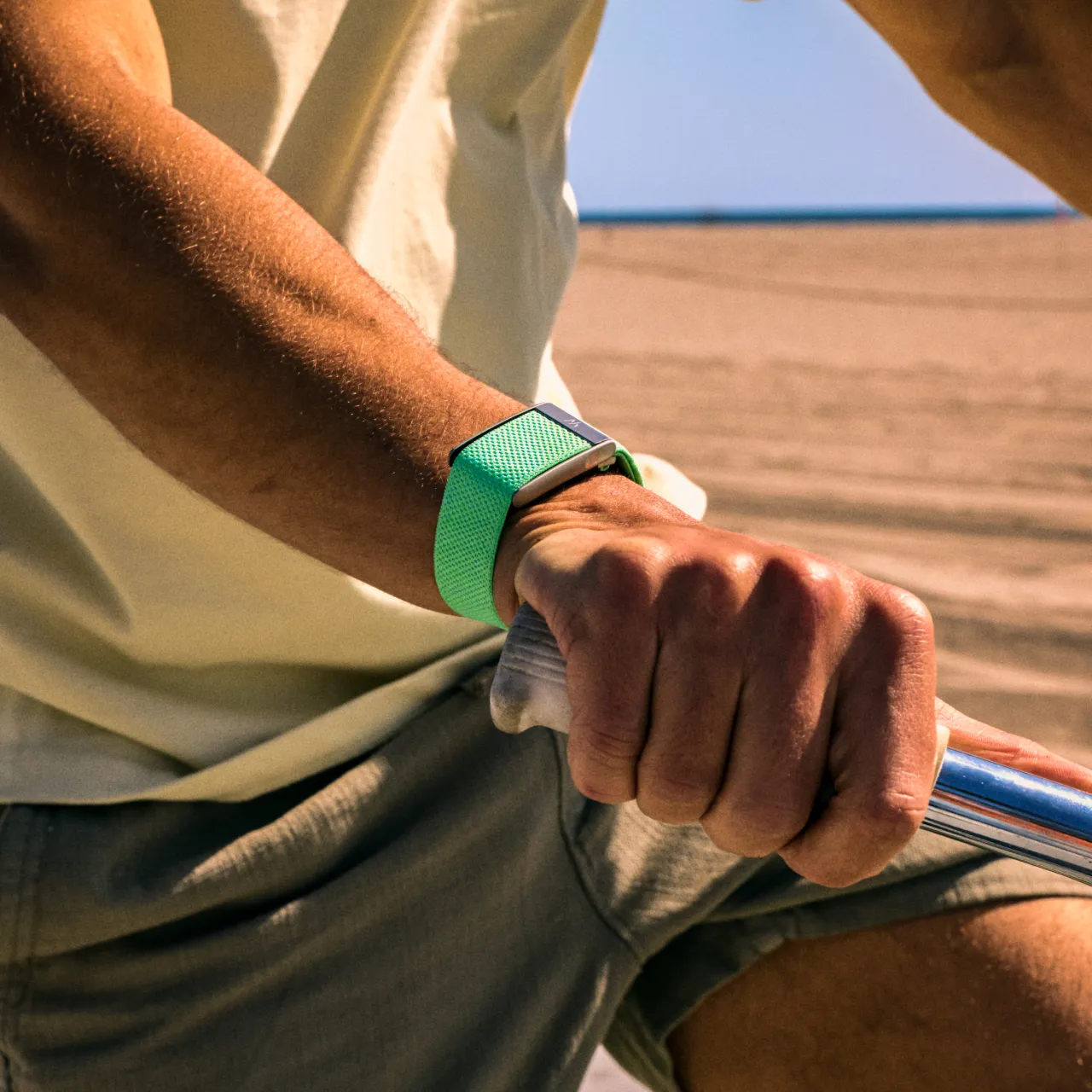 WHOOP 5.0 & WHOOP MG SUPERKNIT BAND LIME